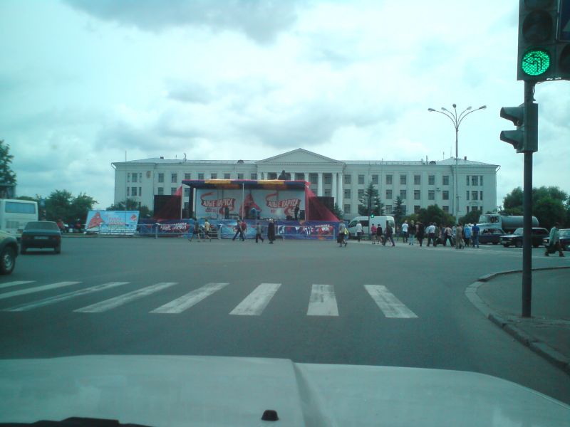 Вечером 24 июня будет закрыта для движения площадь Ленина