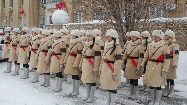 Регулировщицы в форме военных лет выйдут 2 февраля на улицы Волгограда