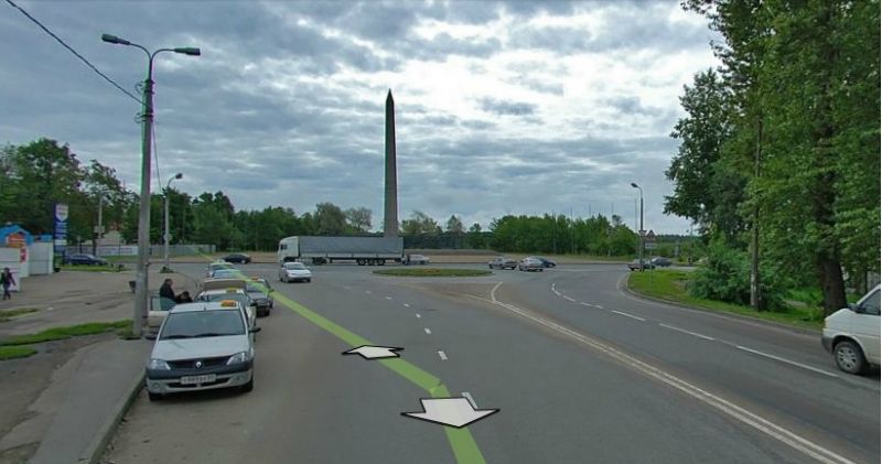Остановку транспорта запретят на пересечении Ленинградского и Крестовского шоссе