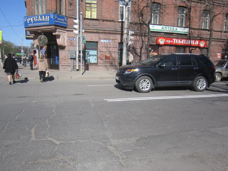 Допсекция светофора появится до конца месяца на перекрестке Октябрьский - Некрасова