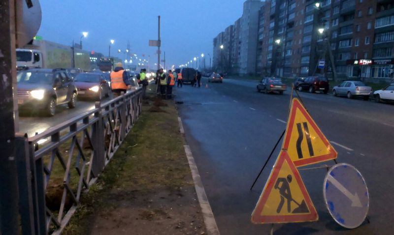 760 метров пешеходных ограждений установят в Пскове до 30 июня