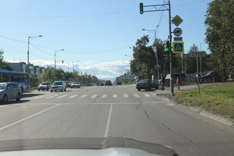 Безопасность дорожного движения у школ и парковки у медицинских учреждений Камчатки
