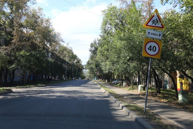 Организация дорожного движения у школ Хабаровска