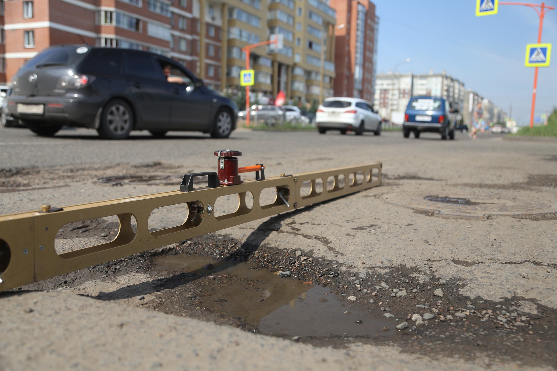В Красноярске высокая активность жителей позволила включить почти все дороги из «Народного рейтинга» в планы ремонта