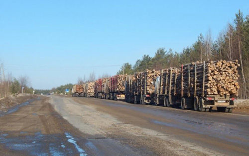 С 19 марта вводится ограничение движения для большегрузов по дорогам Псковской области