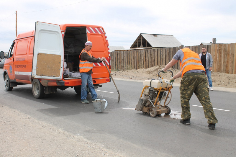 В Кызыле начался ремонт дорог, вошедших в антирейтинг ОНФ