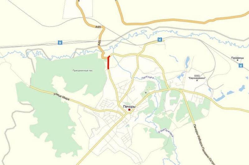 Участок автодороги граница с Эстонской Республикой – Печоры - Старый Изборск капитально отремонтируют