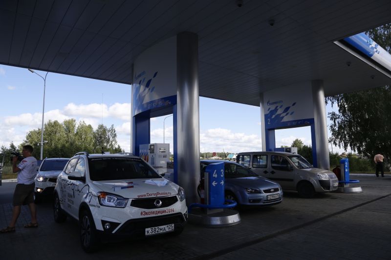 Автозаправка "Газпромнефть"