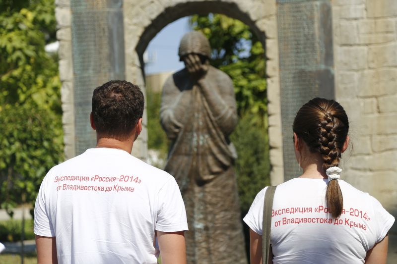 «Экспедиция 2014» почтила память погибших в наводнении в Крымске.