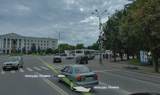 Псковских автомобилистов предупреждают о грядущих нововведениях по светофору на площади Ленина