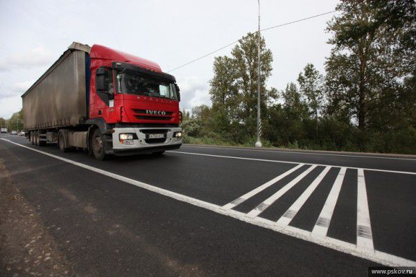 190 км федеральных автодорог отремонтируют в Псковской области в этом году