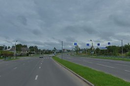 На перекрестке ул. Чудская - ул. Ижорского Батальона возможно появится допспекция для левого поворота