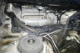 В Волгограде вновь сожгли автомобиль представителю общественной организации "Движение автомобилистов России"