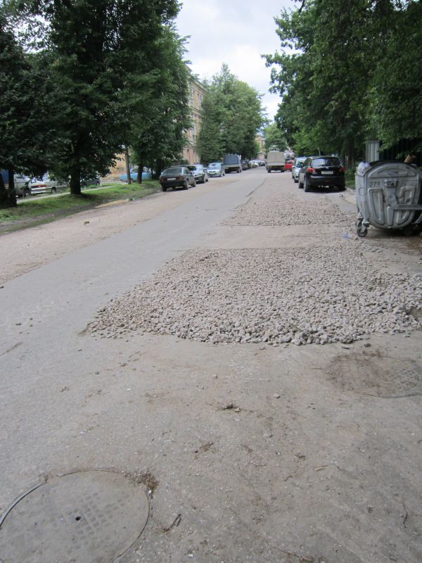 С 13 июля улица Калинина в Пскове закрывается на ремонт