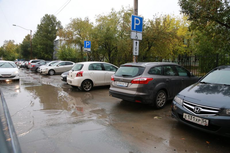 Организация парковки у медицинских учреждений Новосибирска