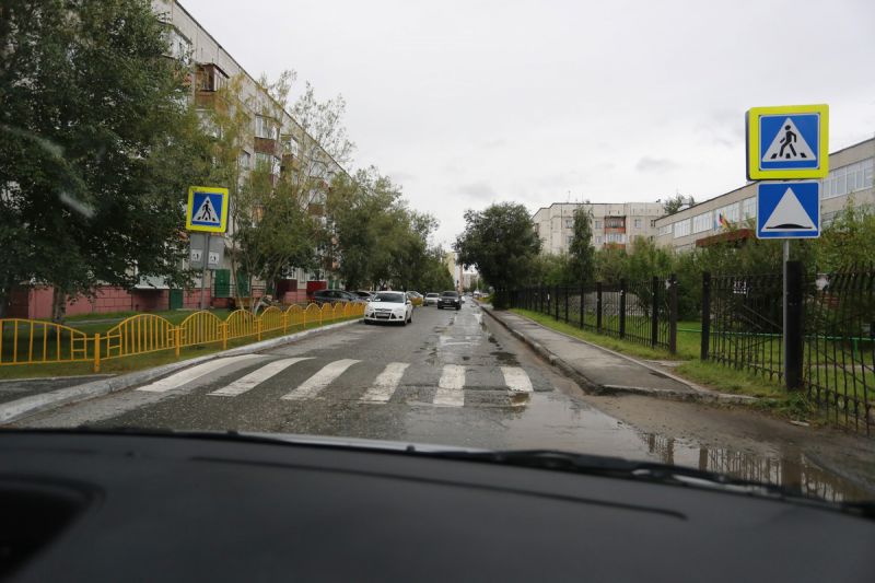 Организация дорожного движения у школ Сургута