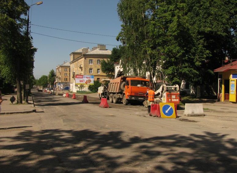 Ремонт улиц в Пскове начнется в октябре