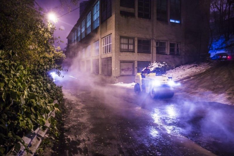 Мэрия Владивостока назвала виновных в укладке асфальта во время снегопада