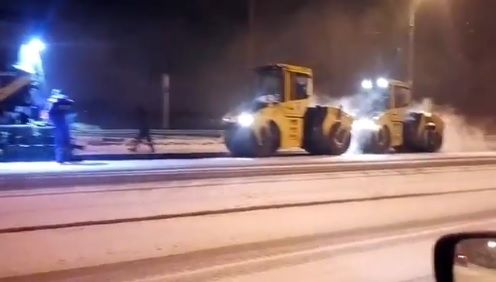 Росавтодор: подрядчикам вынесено предписание заменить на дорогах Подмосковья уложенный в снег асфальт