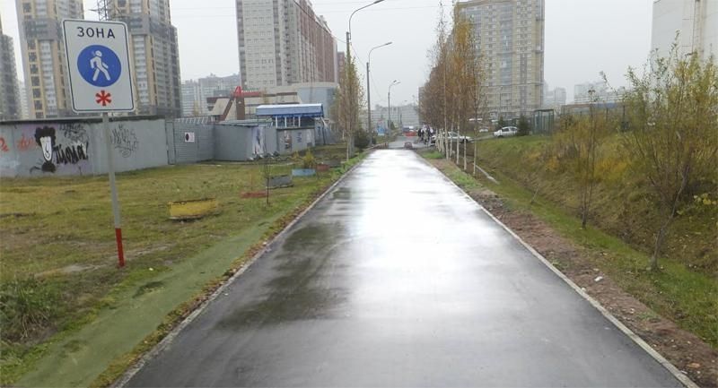 Губернатор Петербурга уволил чиновника, «отремонтировавшего» дорогу фотошопом