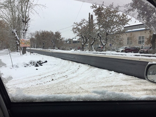 Администрация Кургана не приняла работы по ремонту дорог, выполненные в снег