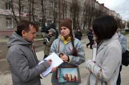 Дороги у школ в Брянске объединяет отсутствие разметки