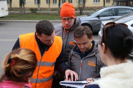 Проверка дорожной безопасности у школ в Орле