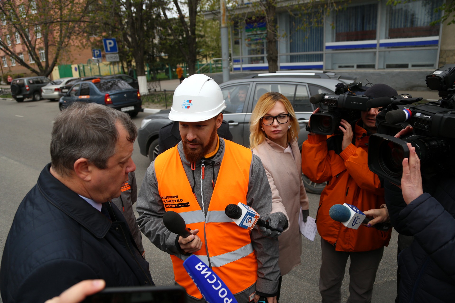 В Белгороде к ремонту дороги приступили через 3 часа после обращения граждан
