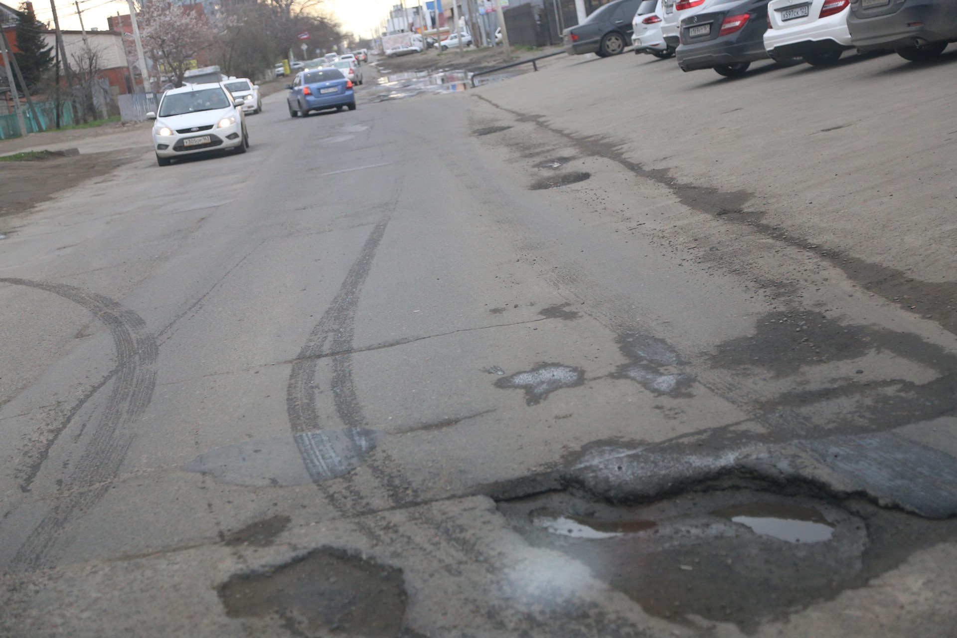 Администрация Краснодара приняла меры по устранению дефектов лишь на нескольких улицах