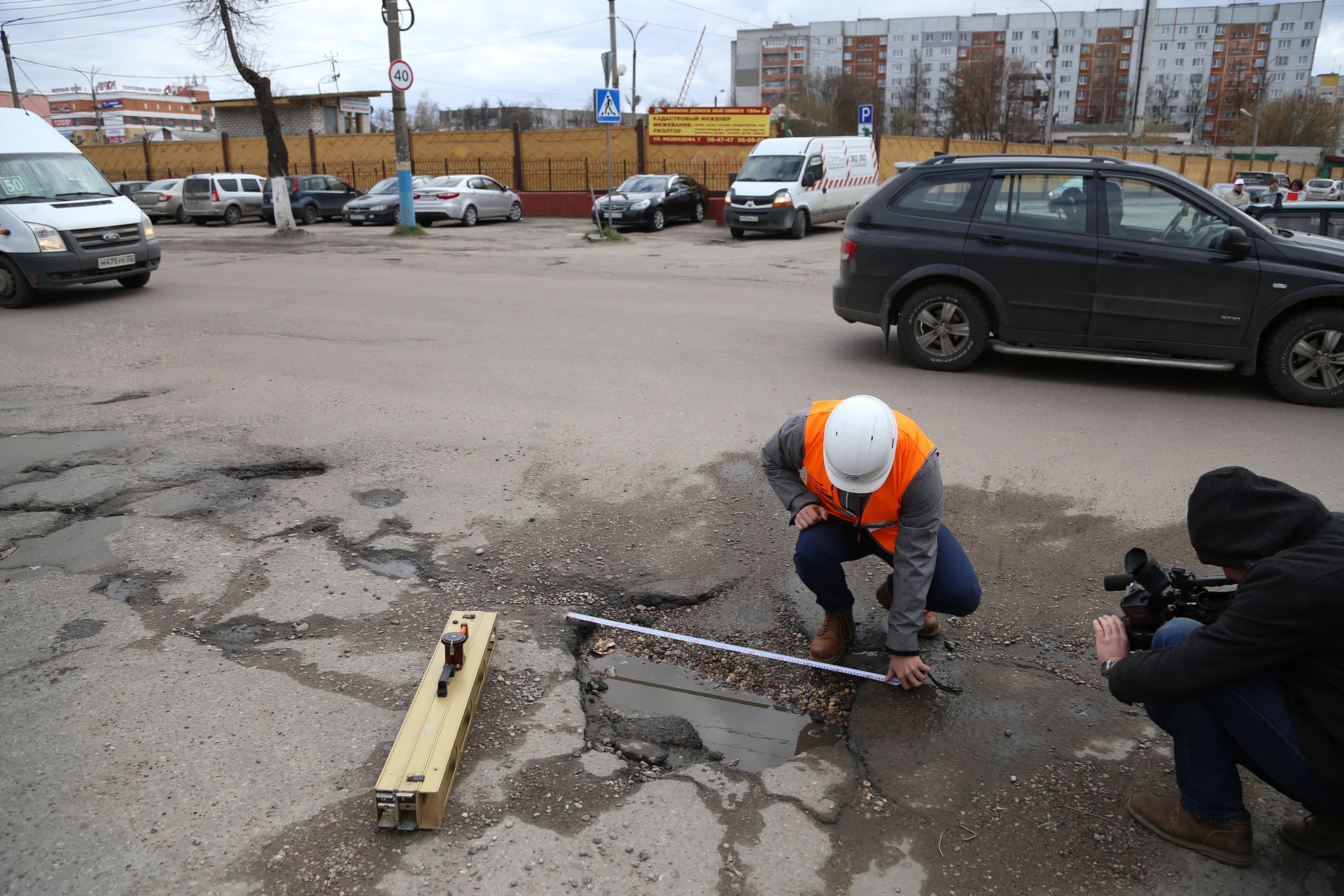 Дефекты на улицах Брянска устраняются подрядными организациями