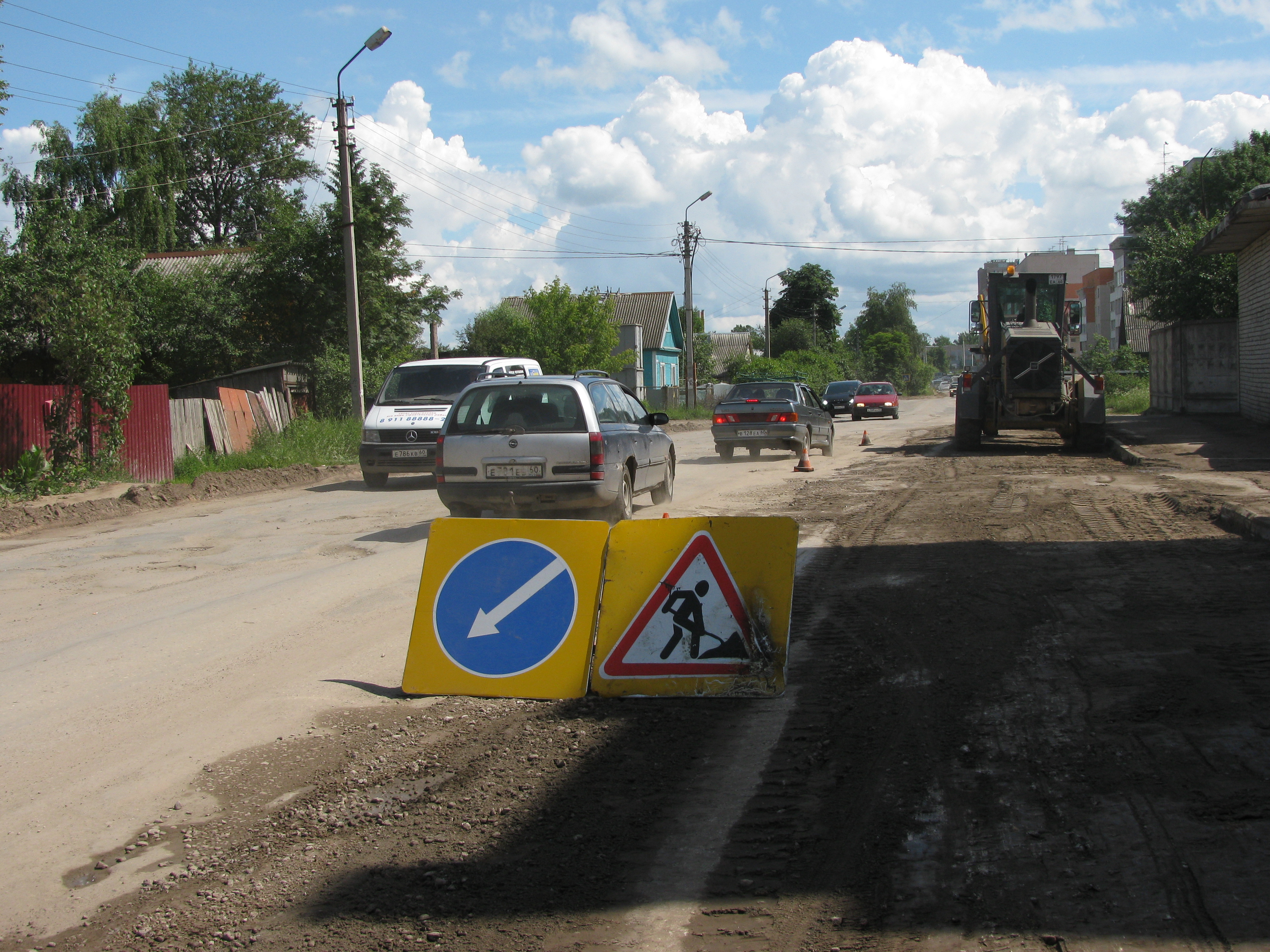 Дороги в Пскове собираются ремонтировать без проектов?