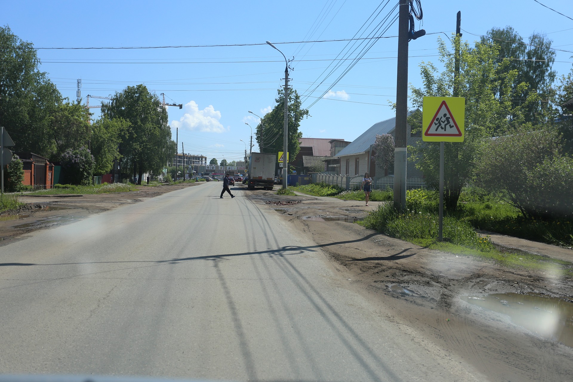 Дороги у школ в Ижевске