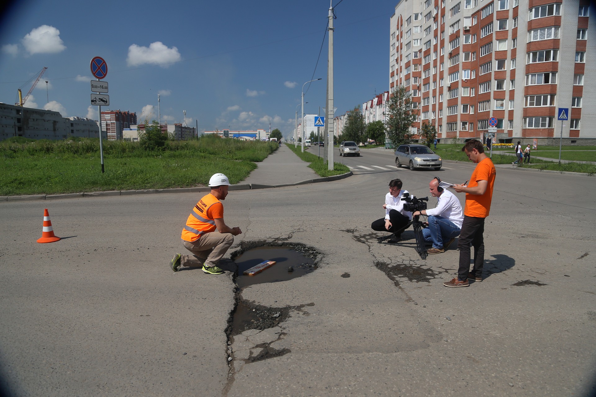 Дорожная инспекция проверила гарантийные дороги Барнаула