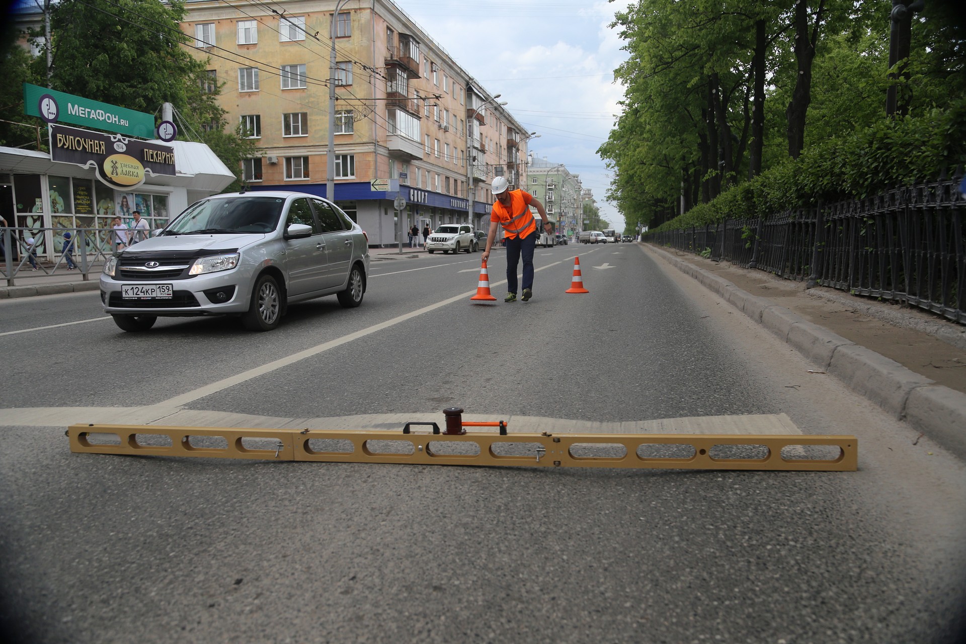 В Перми устранили дефекты на гарантийных ул. М. Горького, ул. Пушкина, Комсомольском пр.