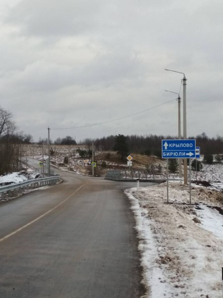 В Пушкиногорском районе отремонтировали более 8 км дороги Пушкинские Горы - Бирюли