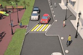 Пешеходные переходы предлагают приподнять над землей