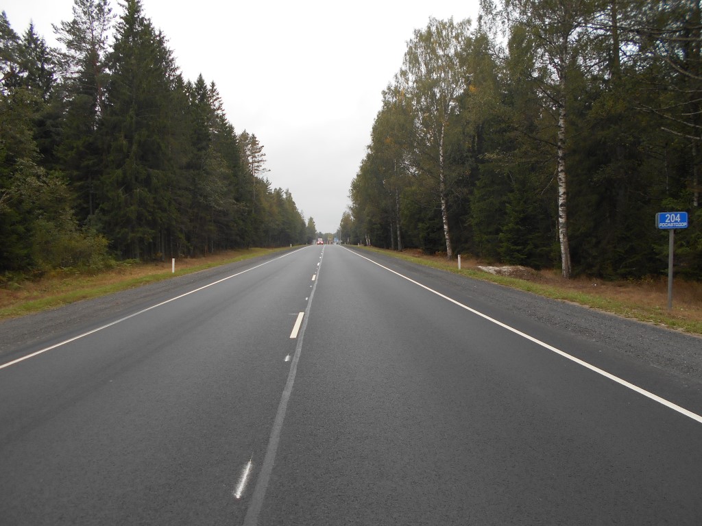 В Псковской области завершились ремонтные работы на двух участках федеральной дороги Р-23