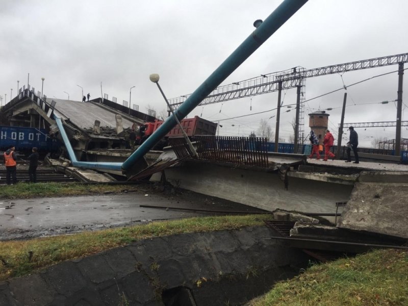 В Амурской области на главный путь Транссиба рухнул мост
