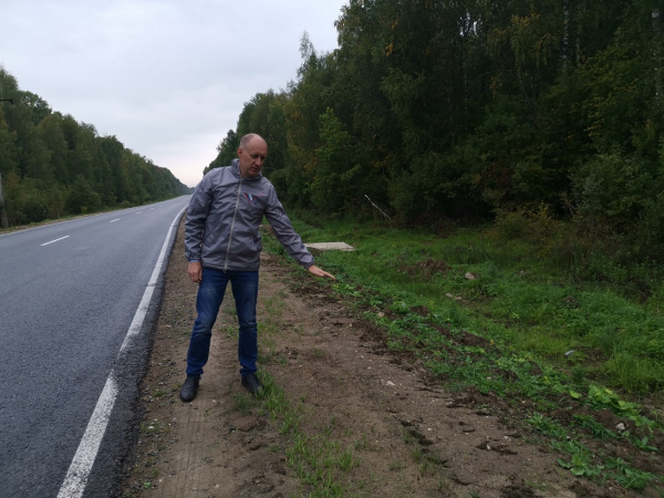 Подрядчики исправили ситуацию с водопропускными трубами на участке дороги Калуга-Ферзиково-Таруса-Серпухов