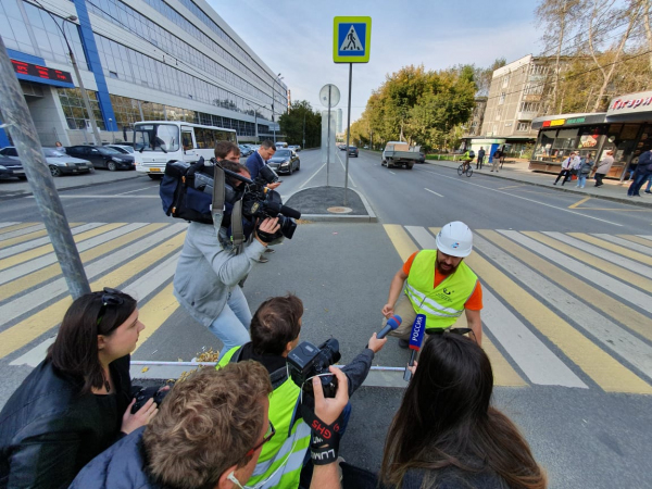 Дорожная инспекция ОНФ определила, где в России самый безопасный пешеходный переход и самая освещенная улица